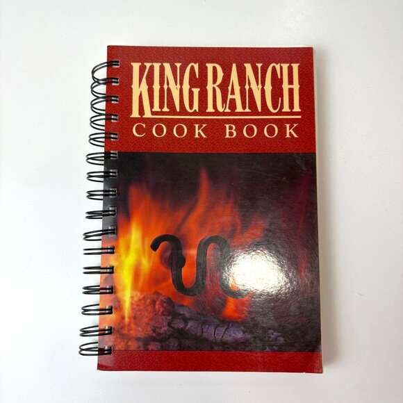 King Ranch Cook Book Spiral-Bound Vintage Recipe Collection - Picture 1 of 11
